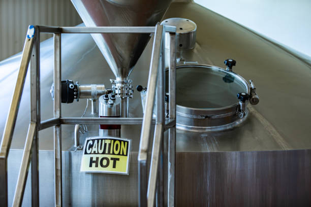 istock Mash lauter tun vessel top close up 1197730023