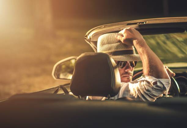 istock Convertible Car Road Trip 1197734641