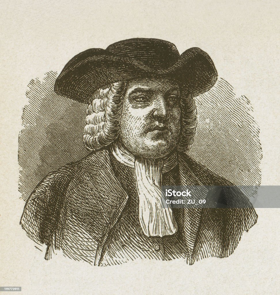 William Penn (1644-1718 - Lizenzfrei Amerikanische Kontinente und Regionen Stock-Illustration