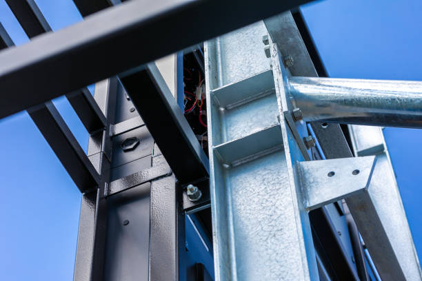 istock Steel Fabrication Details 1197739897