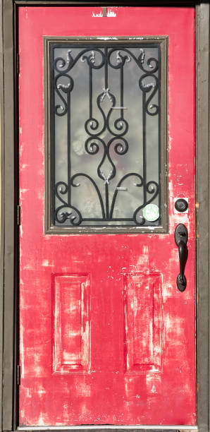istock Red Door Stock Photo 1197741408