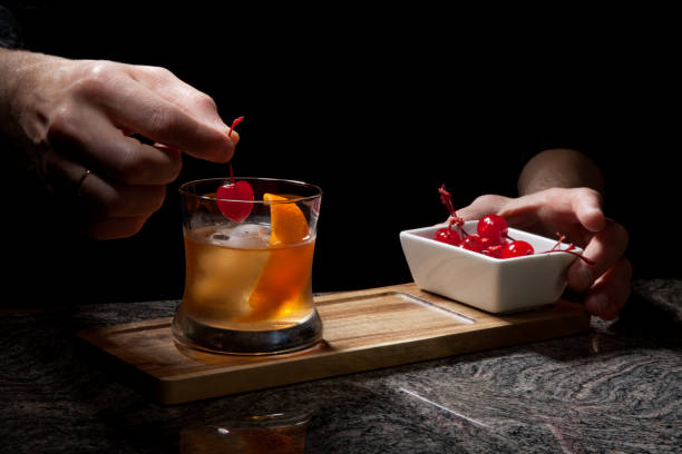 istock In Bar - Old Fashioned Whiskey Cocktail 1197742364