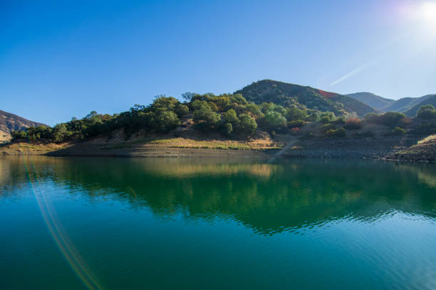 Lake berryessa california during summer