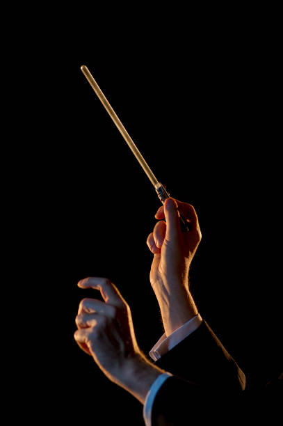 sinfonieorchester - dirigent stock-fotos und bilder