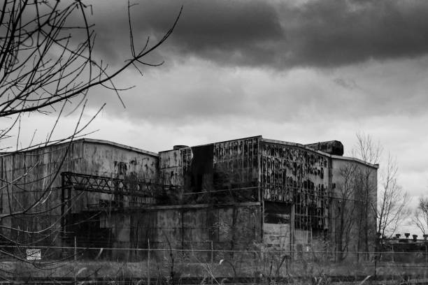 istock Abandoned factory in the Midwest 1197761603