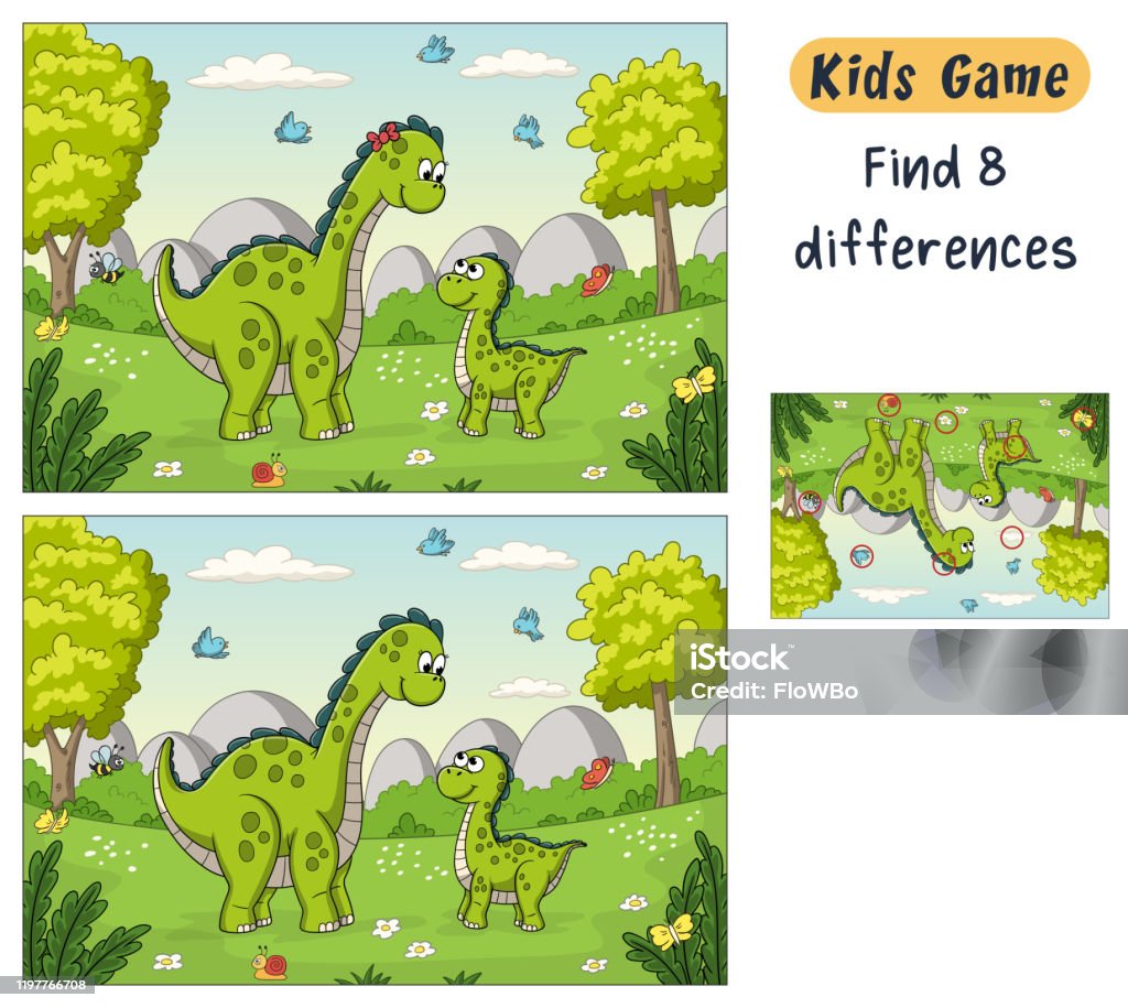 Quiz For Kids Stock Illustration - Download Image Now - Variation,  Discovery, Dinosaur - iStock