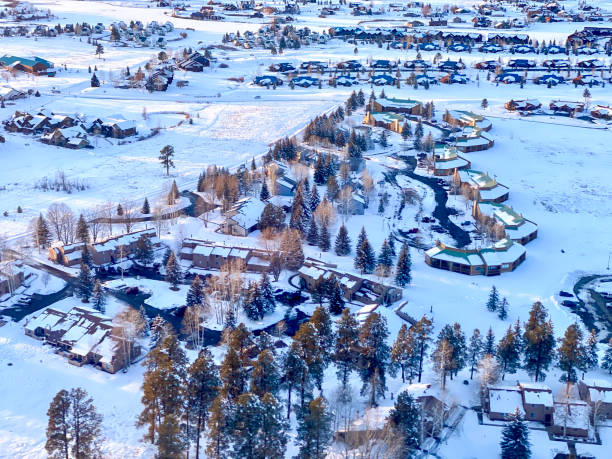 istock Aerial View Pagosa Springs Colorado 1197770478