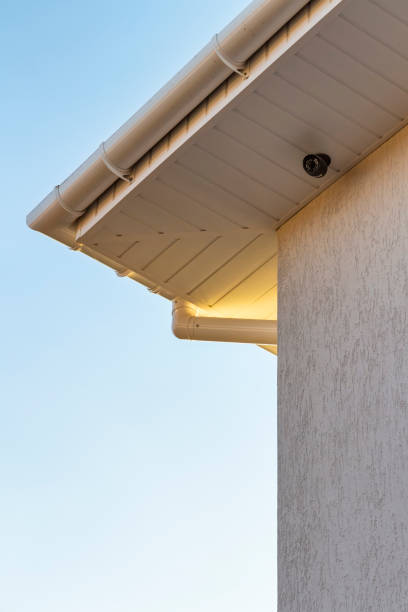 istock The gutter system of the building 1197775252
