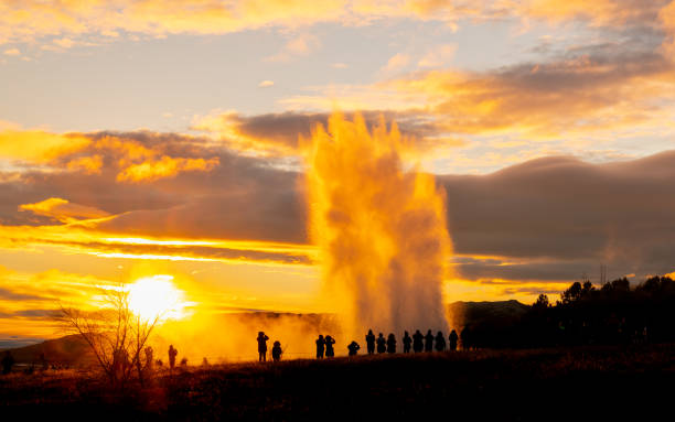 istock Eruption of Strokkur geyser 1197782028