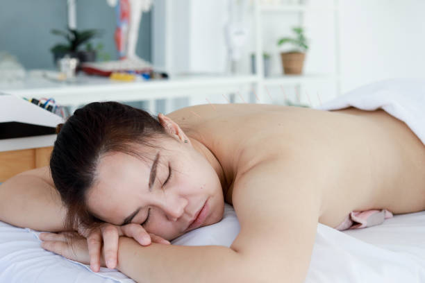 istock hand of doctor performing acupuncture therapy 1197783356