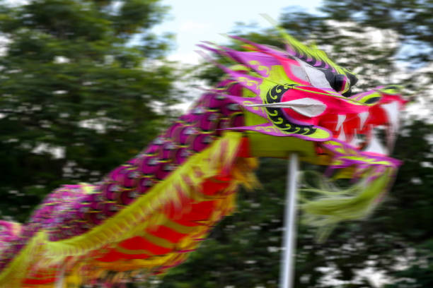 istock Chinese New Year - Dragon Dance 1197790268