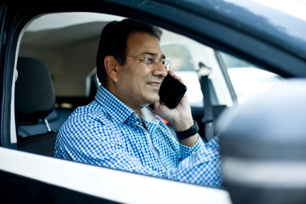 istock Staying connected while traveling in car 1197793292
