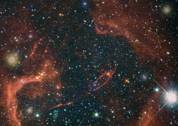 istock Spiral galaxy in deep space. Star cluster and nebula - A cloud in space. Abstract astronomical galaxy. Elements of this image furnished by NASA. 1197800612