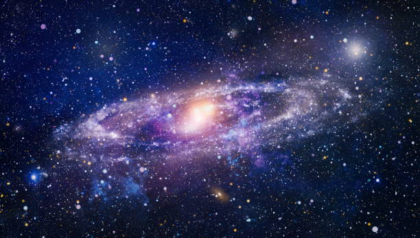istock Nebula and galaxies in space. Space many light years far from the Earth. Elements of this image furnished by NASA. 1197800920