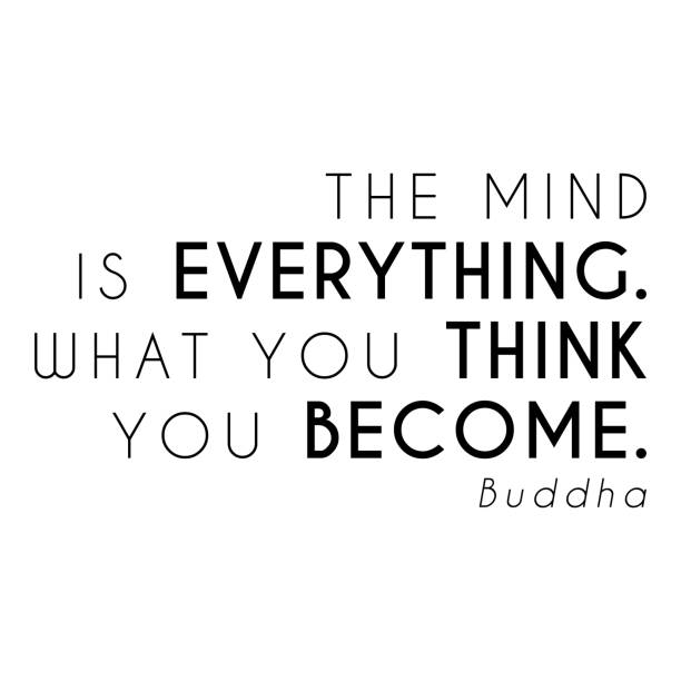 istock The mind is everything. What you think you become. quote 1197802752
