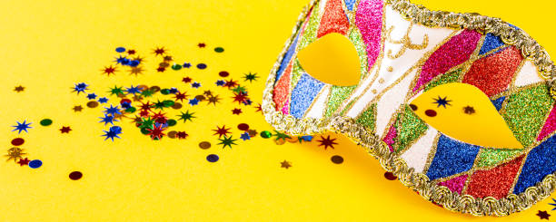 istock Festive background with colorful gift presents 1197805290