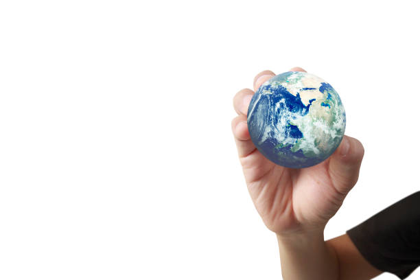 istock Globe ,earth in human hand, . Earth image provided by Nasa 1197806591