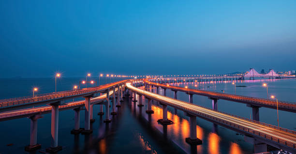 istock The Xinghaiwan Sea-crossing Bridge 1197808889