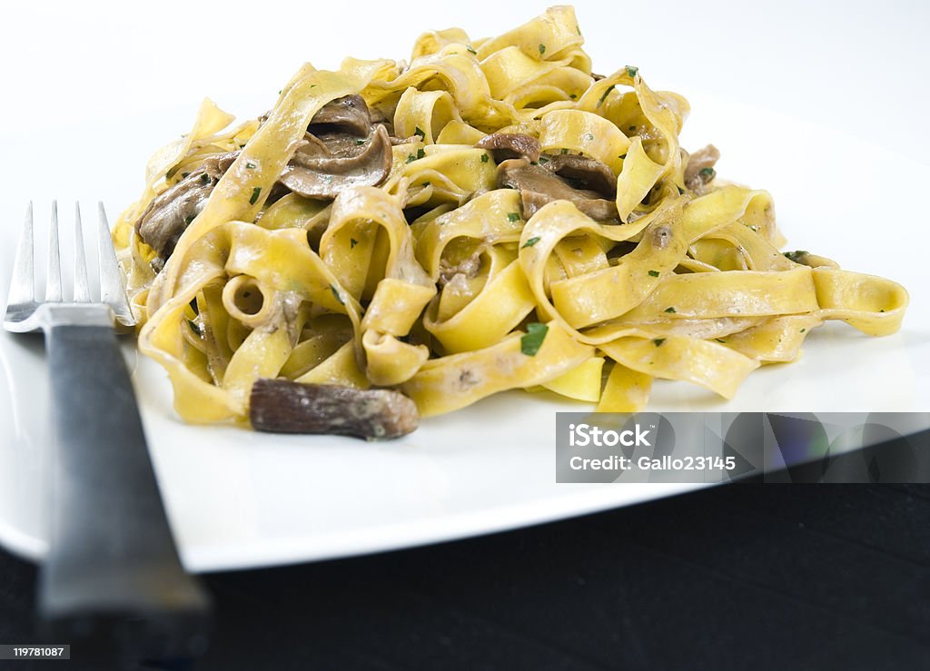 Tagliatelle - Royalty-free Cogumelo Foto de stock