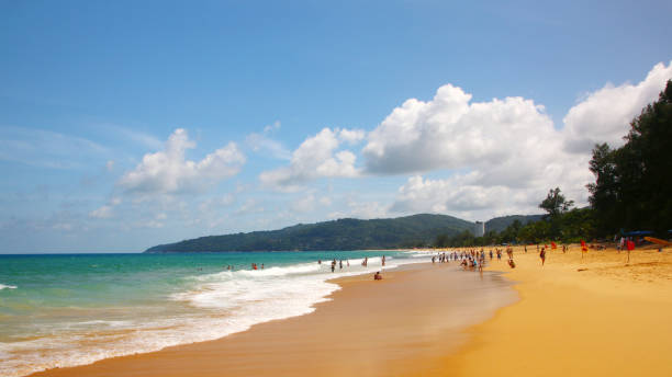 istock Karon beach on a cloudy bright day, Phuket, Thailand 1197818390