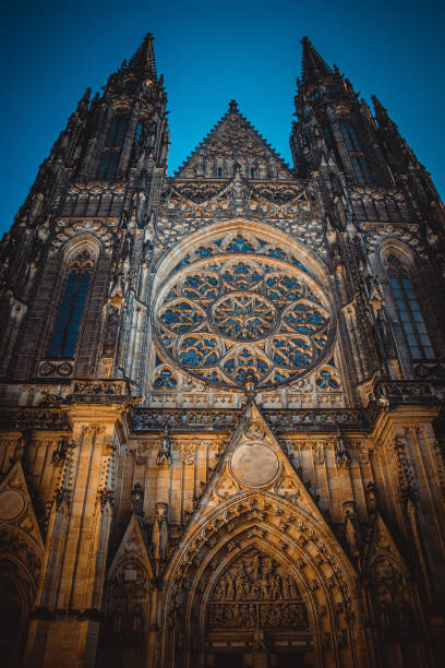istock Beautiful St. Vitus Cathedral from front side 1197820570