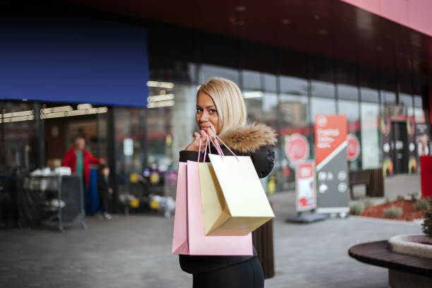 istock Women at shopping 1197822783