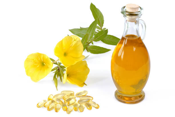 istock evening primrose oil with capsules 1197826119