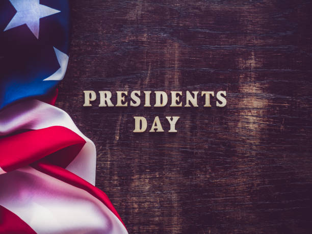 istock Presidents' Day. Beautiful greeting card. Top view 1197828516