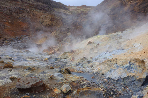 istock Seltun geothermal ho spring area 1197831929