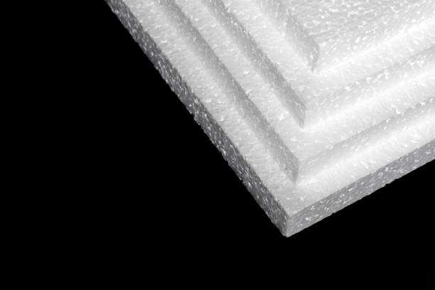 istock Styrofoam. Sheets of Factory manufacturing 1197832272