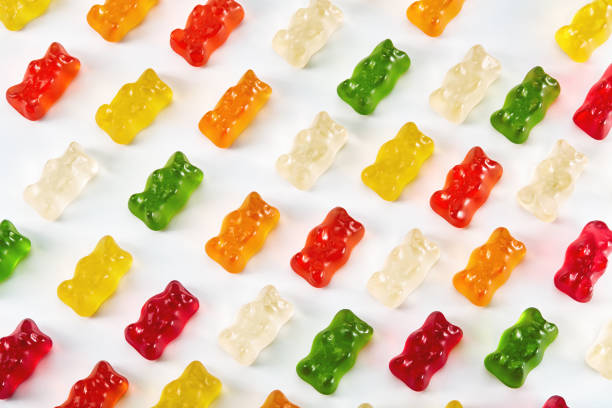 40+ Gummy Bear Standing Out From The Crowd Food Contrasts Stock Photos,  Pictures & Royalty-Free Images - iStock
