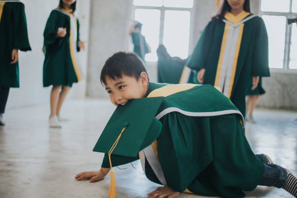 istock Before going to elementary school-graduation events of Junior school 1197837229