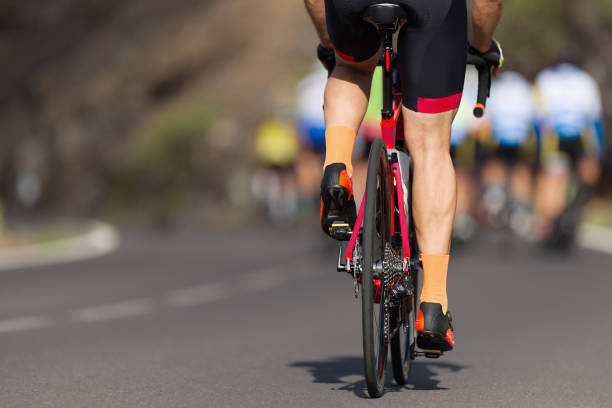 istock Cycling competition cyclist athletes riding a race 1197838661
