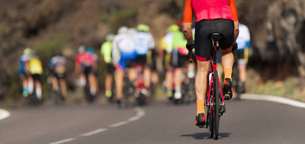 istock Cycling competition cyclist athletes riding a race 1197838713