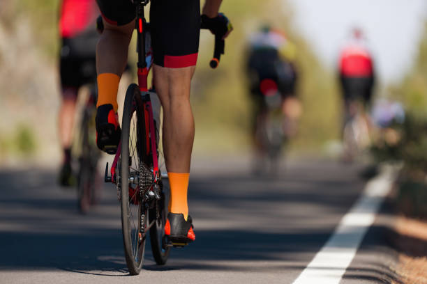 istock Cycling competition cyclist athletes riding a race 1197838751