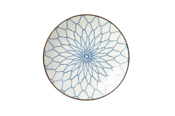 istock japanese style  green ceramic plate on white background isolated clipping path 1197838916
