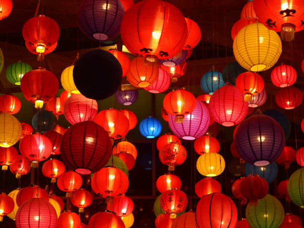 istock Chinese Lanterns, Chinese New Year. 1197840070