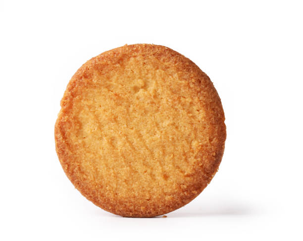 istock butter cookies isolated on white background, top view 1197841181