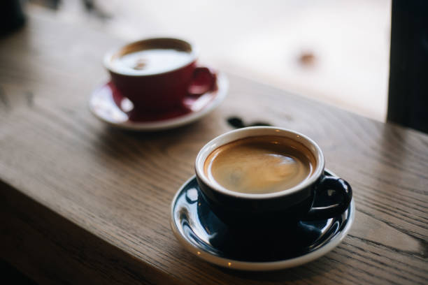 istock Two cups of Coffee Americano 1197842567