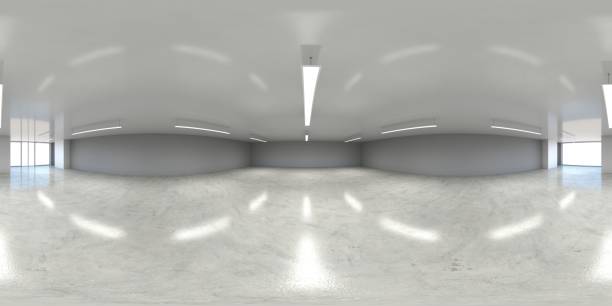 istock spherical panorama of the interior, 3D illustration 1197851950