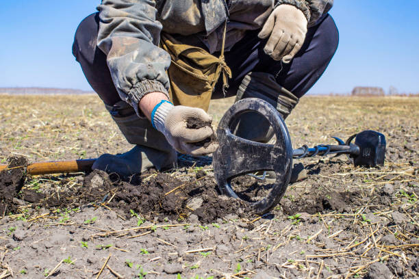 istock an old penny of Tsar Nicholas the second Emperor of Russia, found during excavations using a metal detector on an abandoned fortress, the front and background blurred with the effect of bokeh 1197852679