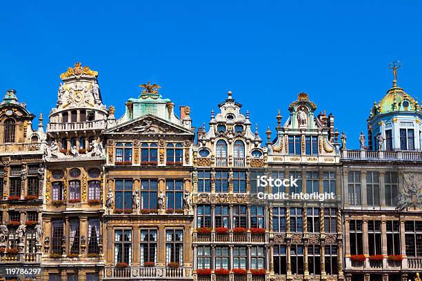 Grand Place Brussels Stock Photo - Download Image Now - Brussels-Capital Region, Grand Place - Brussels, Architecture