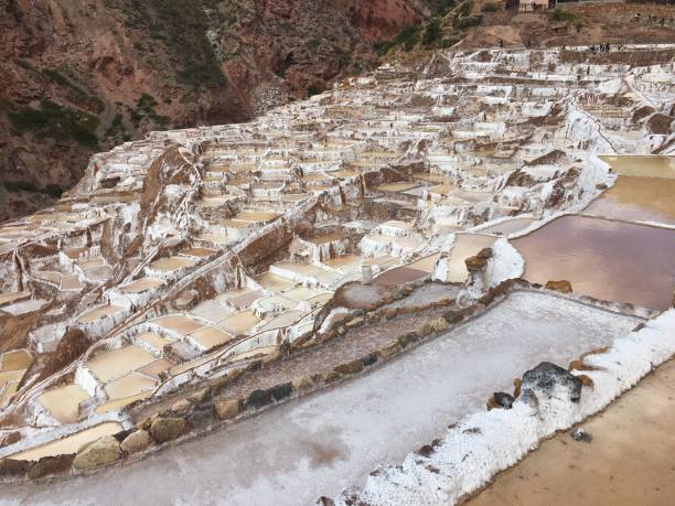 istock Maras Salt Mines in Peru 1197863368
