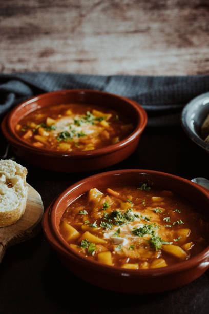 istock Potato goulash - stew, vegetarian main course 1197864281