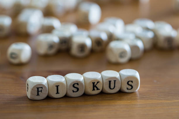 istock Treasury written in German with wooden cubes 1197866138