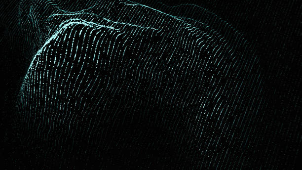 istock Abstract Hologram Landscape background 1197875948