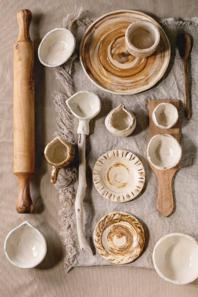 istock Variety of ceramic dishes 1197876358