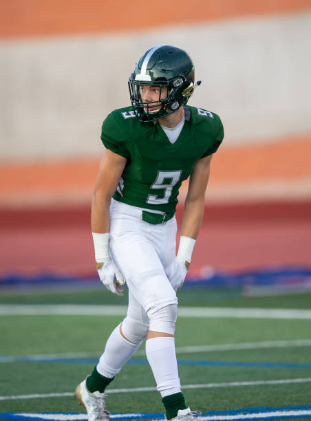 istock Young Football Player in Action During a Game 1197877337