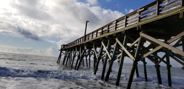 istock Old Wooden Pier 1197881894