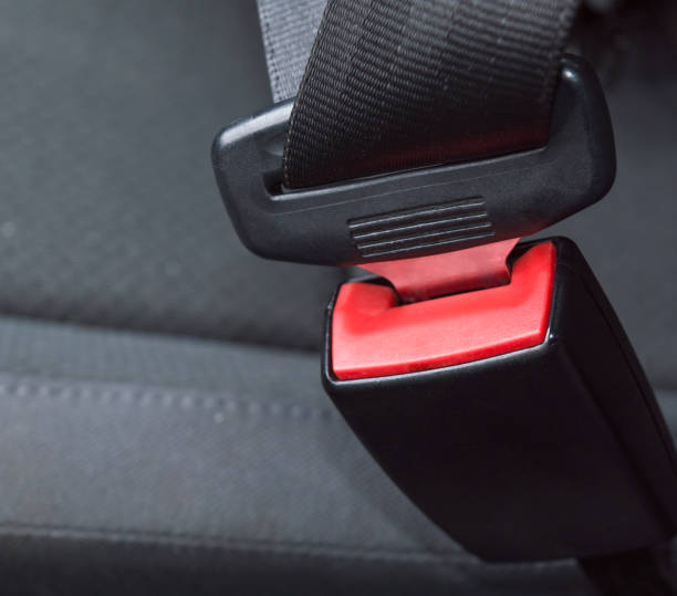 istock Close up of a car seat belt 1197886131